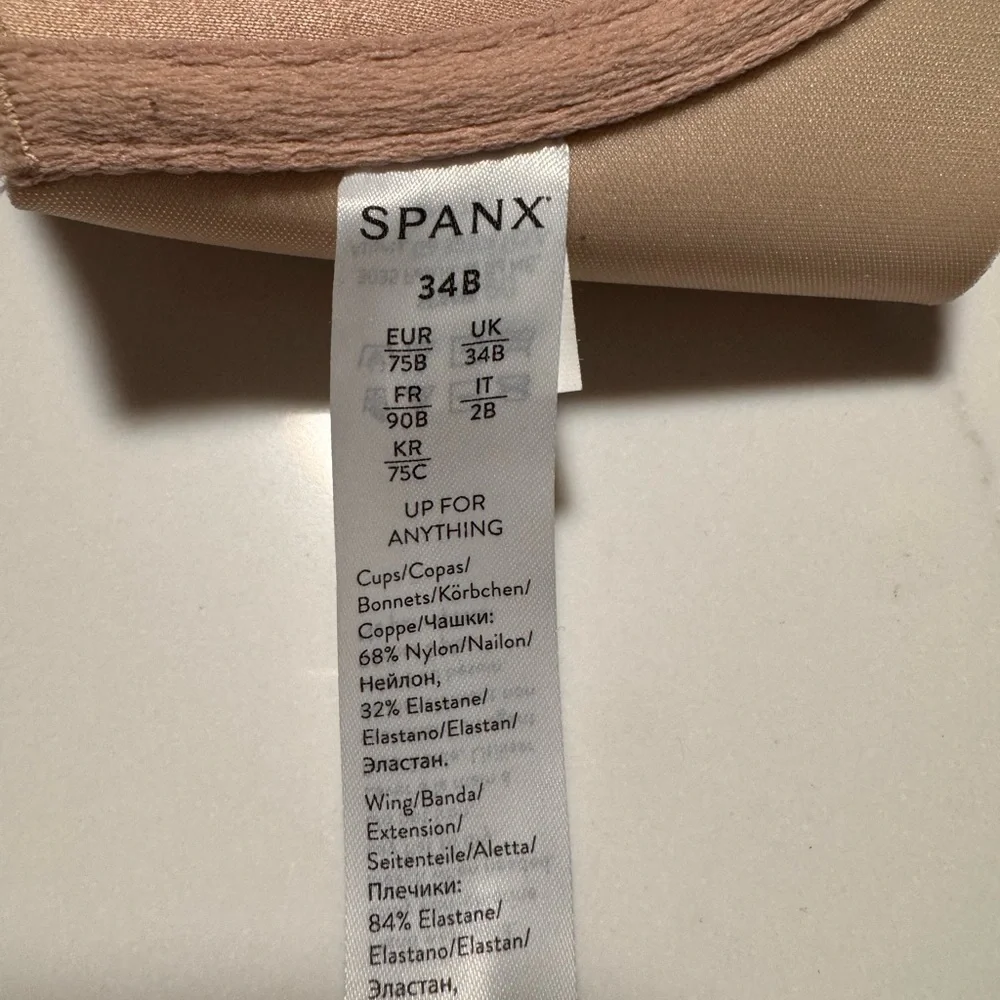 SPANX Nude and White Lace Bandeau Set - Picture 3 of 4